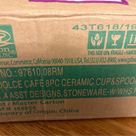 NIB coffee mugs with spoons - Picture 9 of 9